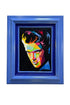elvis-expression-lanart-original-portrait framed and ready to ship