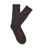 Everest Outdoor Alpaca Socks Charcoal - Lanart Alpaca