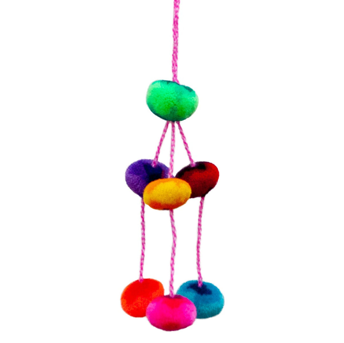 Faux Pompom Hang