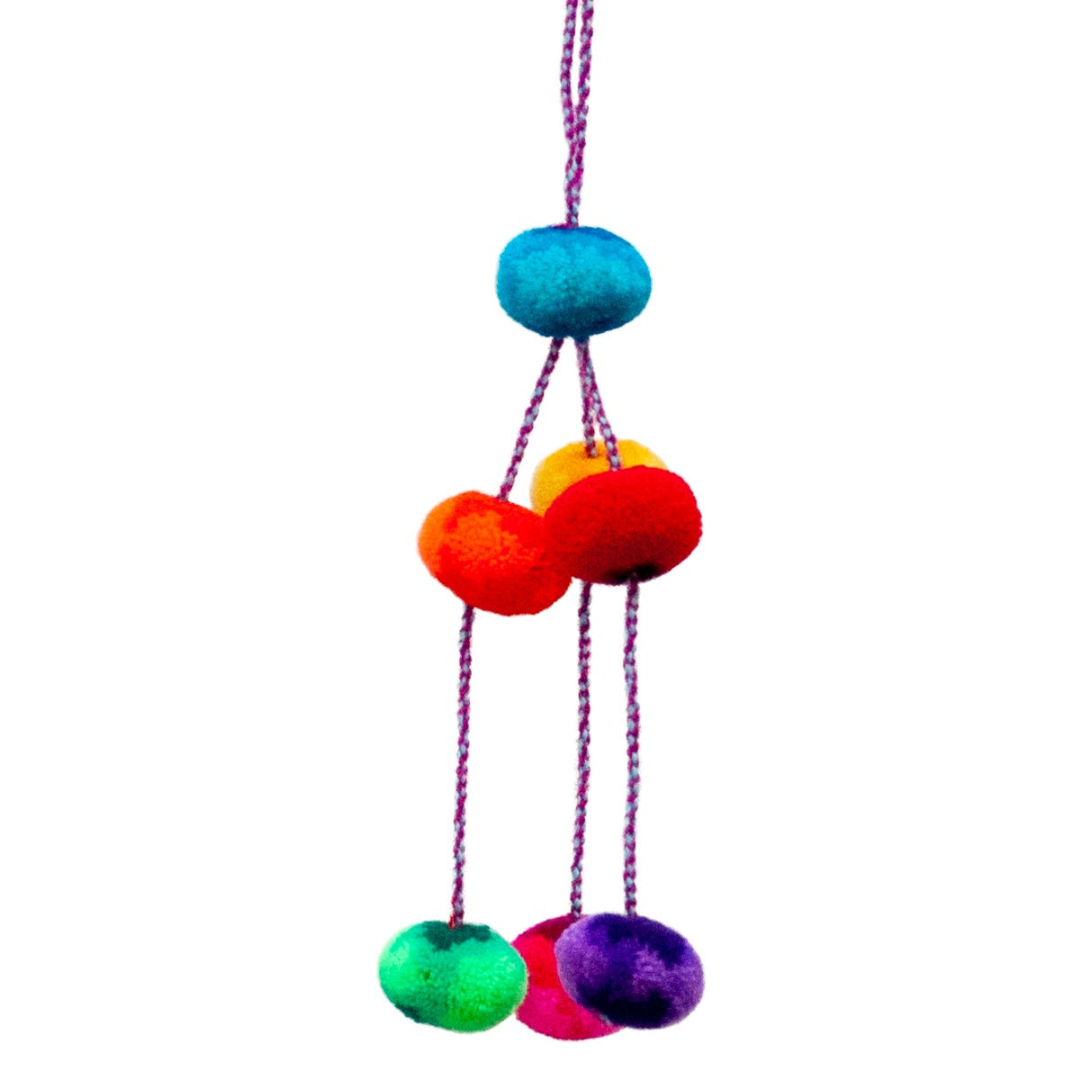 Faux Pompom Hang