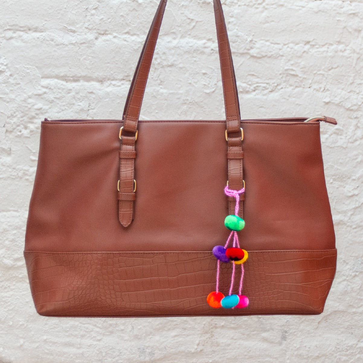 Faux Pompom Hang