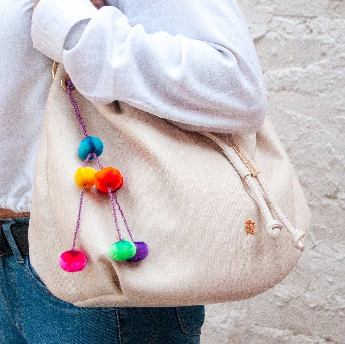 Faux Pompom Hang