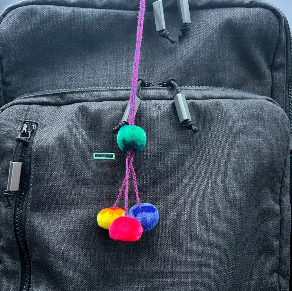Faux Pompom Hang
