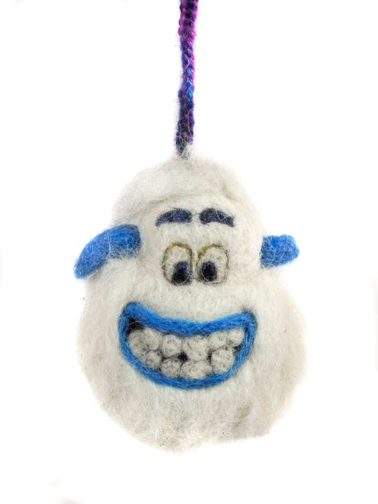 Felt Yeti Bag Charm