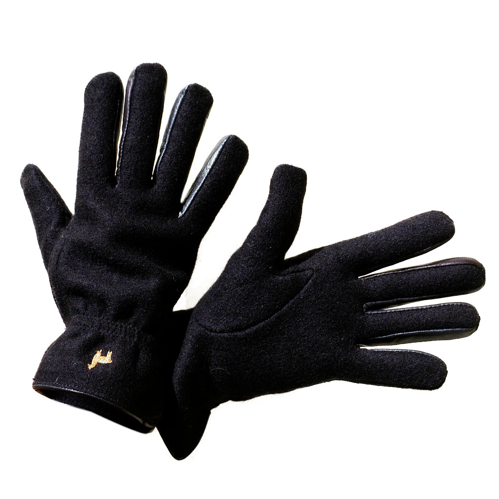 Felted Dress Gloves - Black