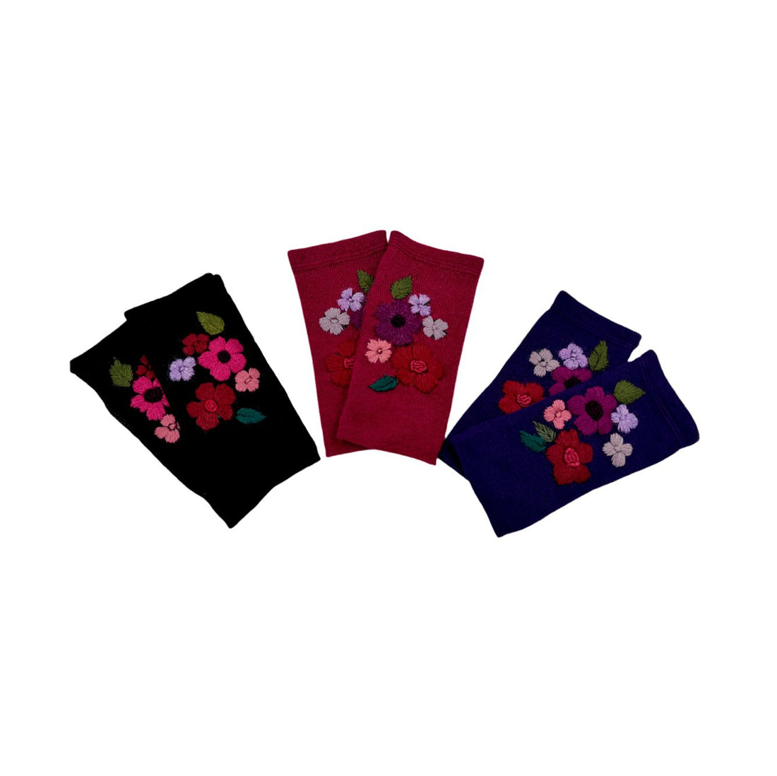 Flower Power Fingerless - Lanart Alpaca