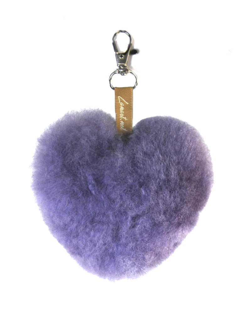Plush Heart Charm