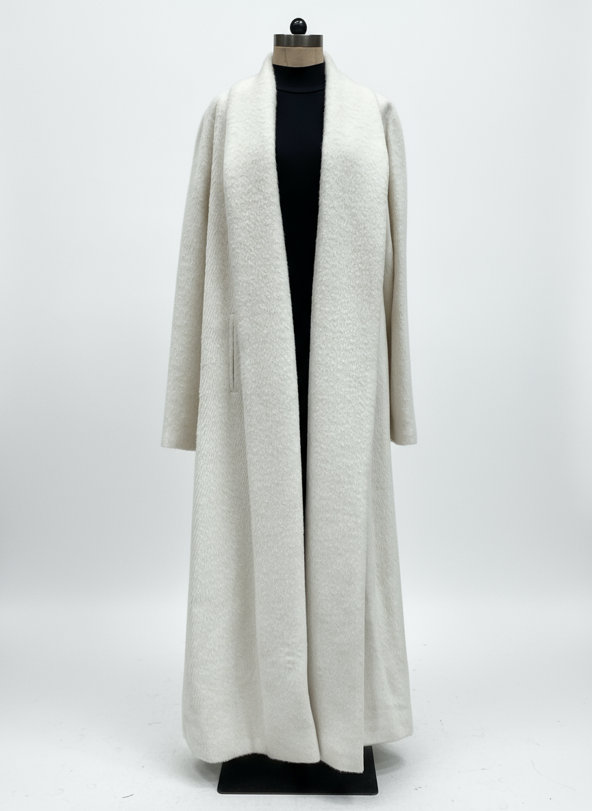 Full Length Suri Swing Coat - Lanart Alpaca