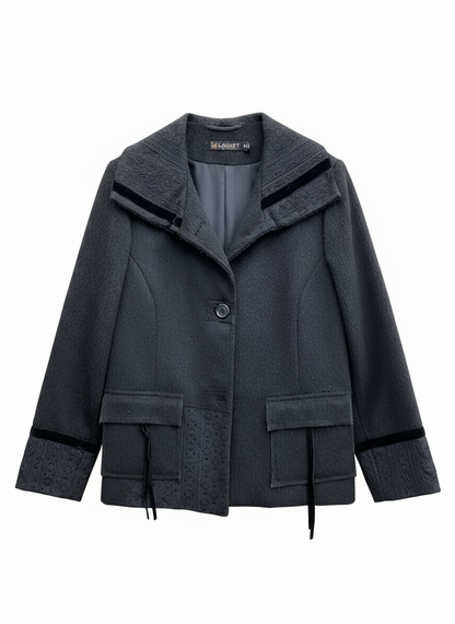 Pretty Mod Coat - Lanart Alpaca