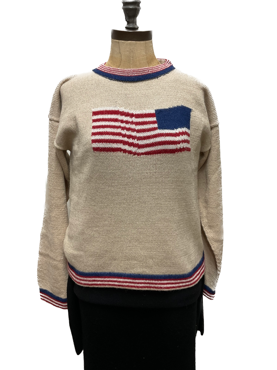 Flag Alpaca Sweater