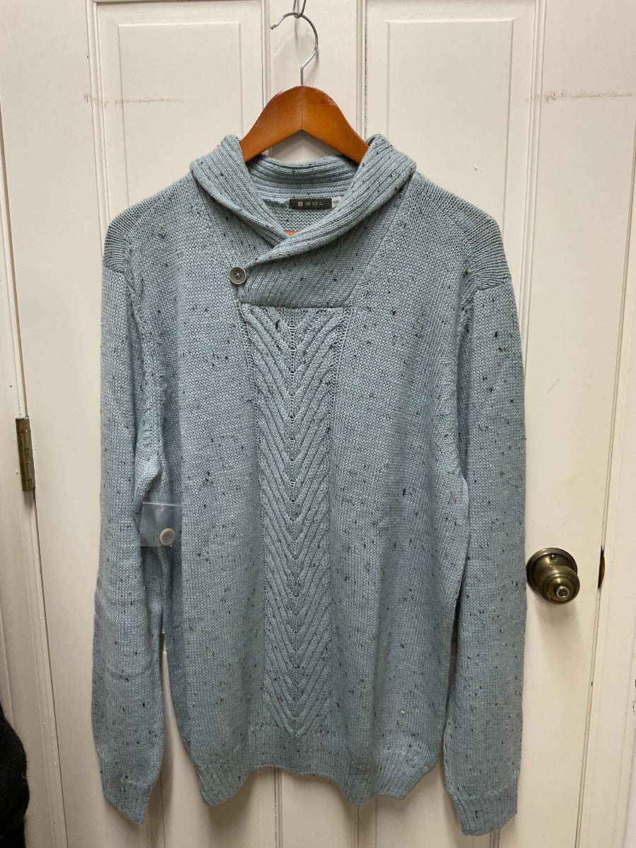 Heritage Button-Mock Sweater