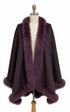 Royalty Fur Cape - Purple - Lanart Alpaca