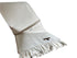 Pure Baby Alpaca Throw Blanket - Pearl - Lanart Alpaca