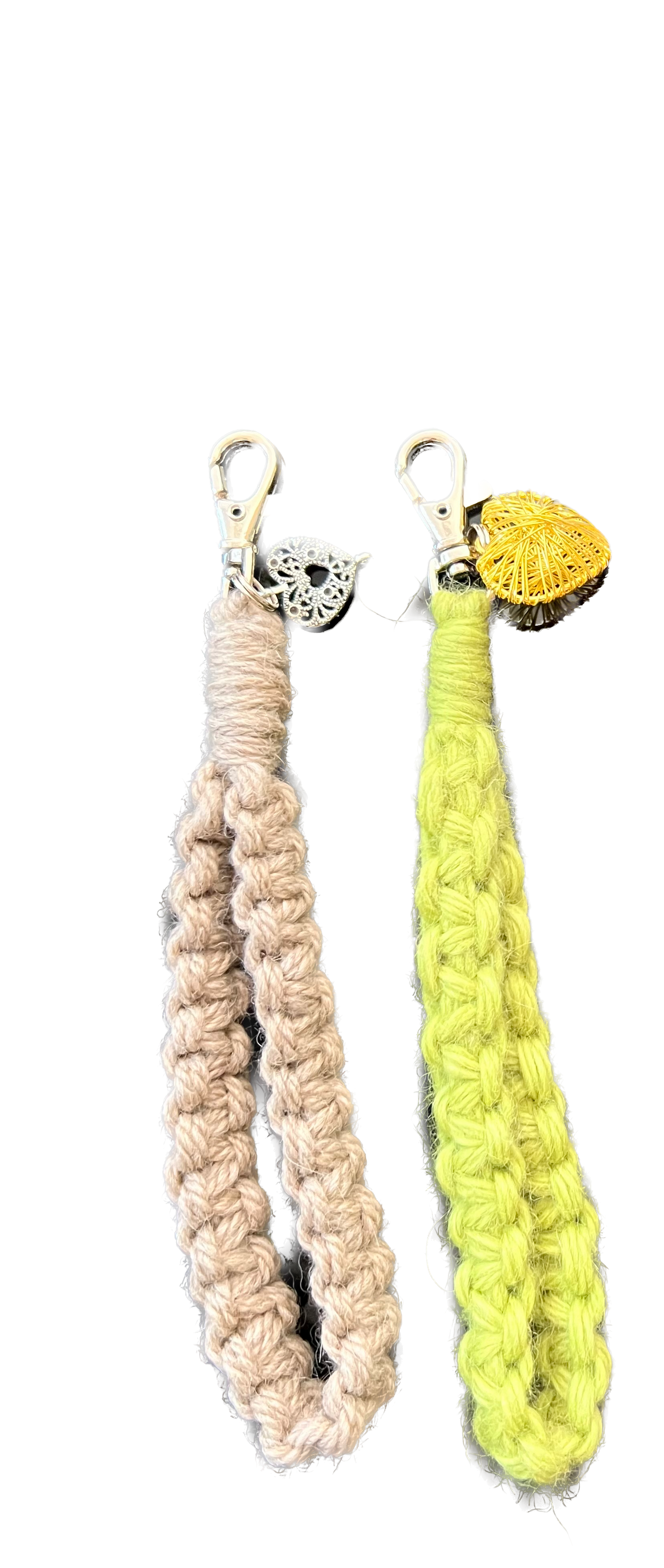 Macramé Wristlet Lanyard