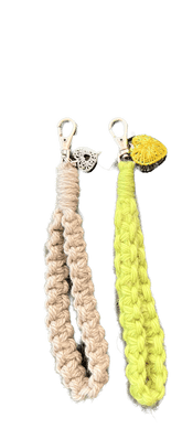 Macramé Wristlet Lanyard - Lanart Alpaca
