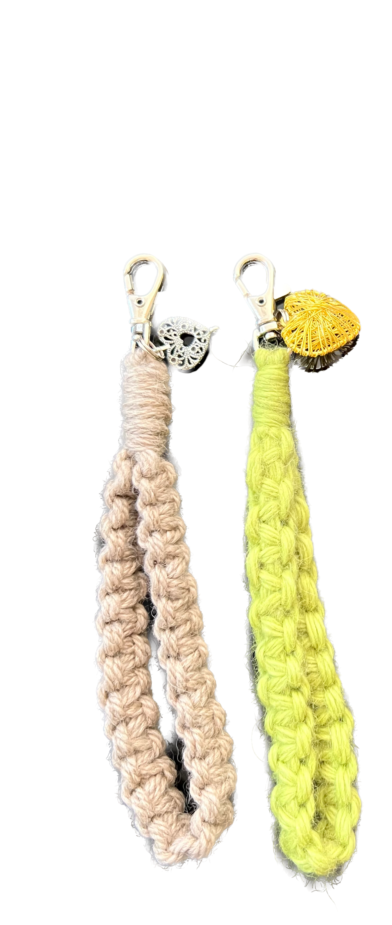 Macramé Wristlet Lanyard