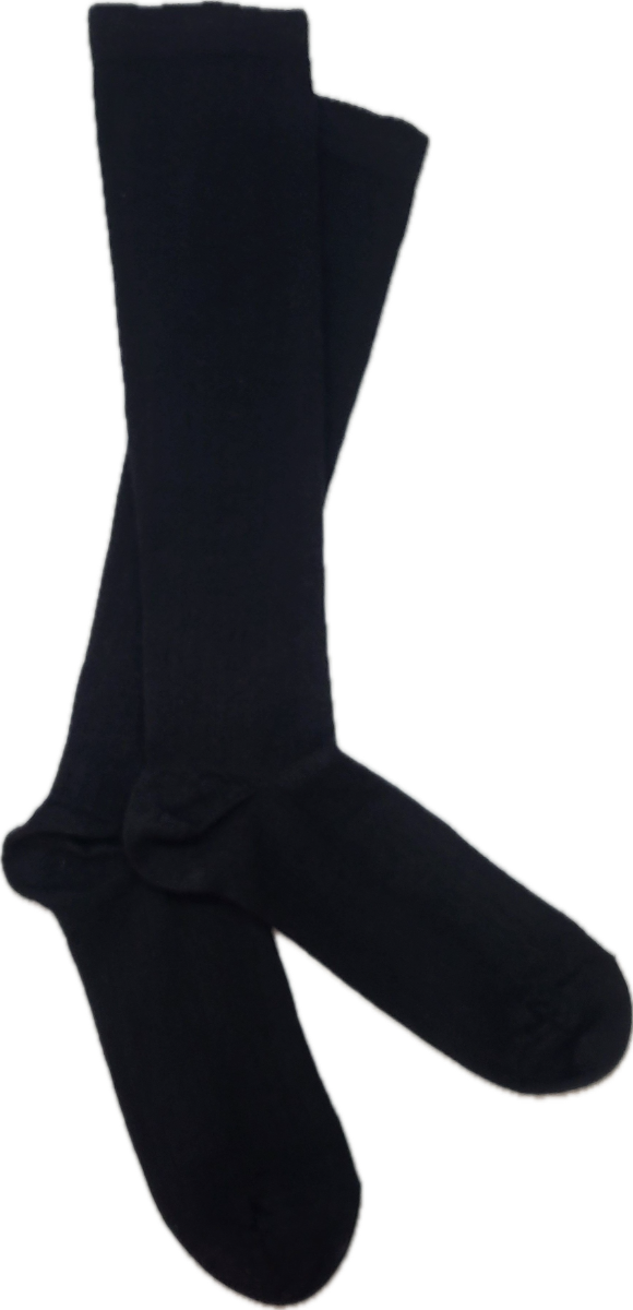Compression Baby Alpaca Socks Black