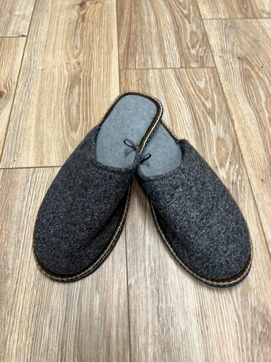 Sunday Slippers - Charcoal
