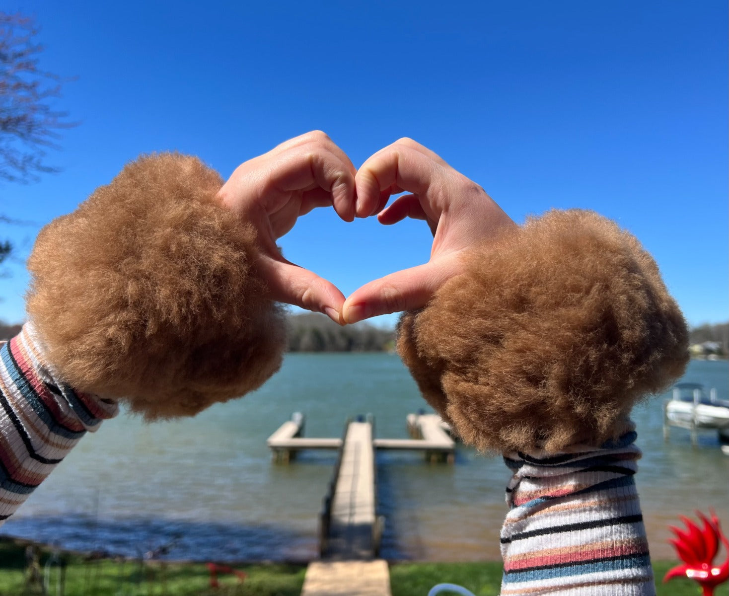 Fur Wrist Warmers