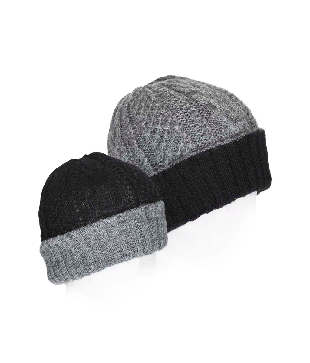 Irish Reversible Alpaca Beanie