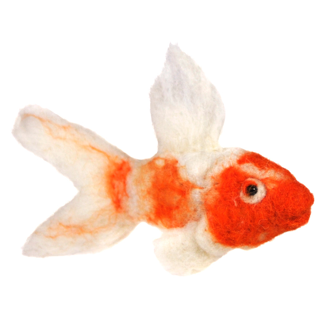 Koi Fish: Felted Alpaca Sculpture