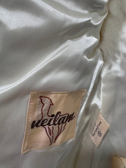Detail of lanart alpaca fur vest wiht veilan tag size small