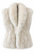 Gorgeous alpaca fur vest with pockets and full lining.