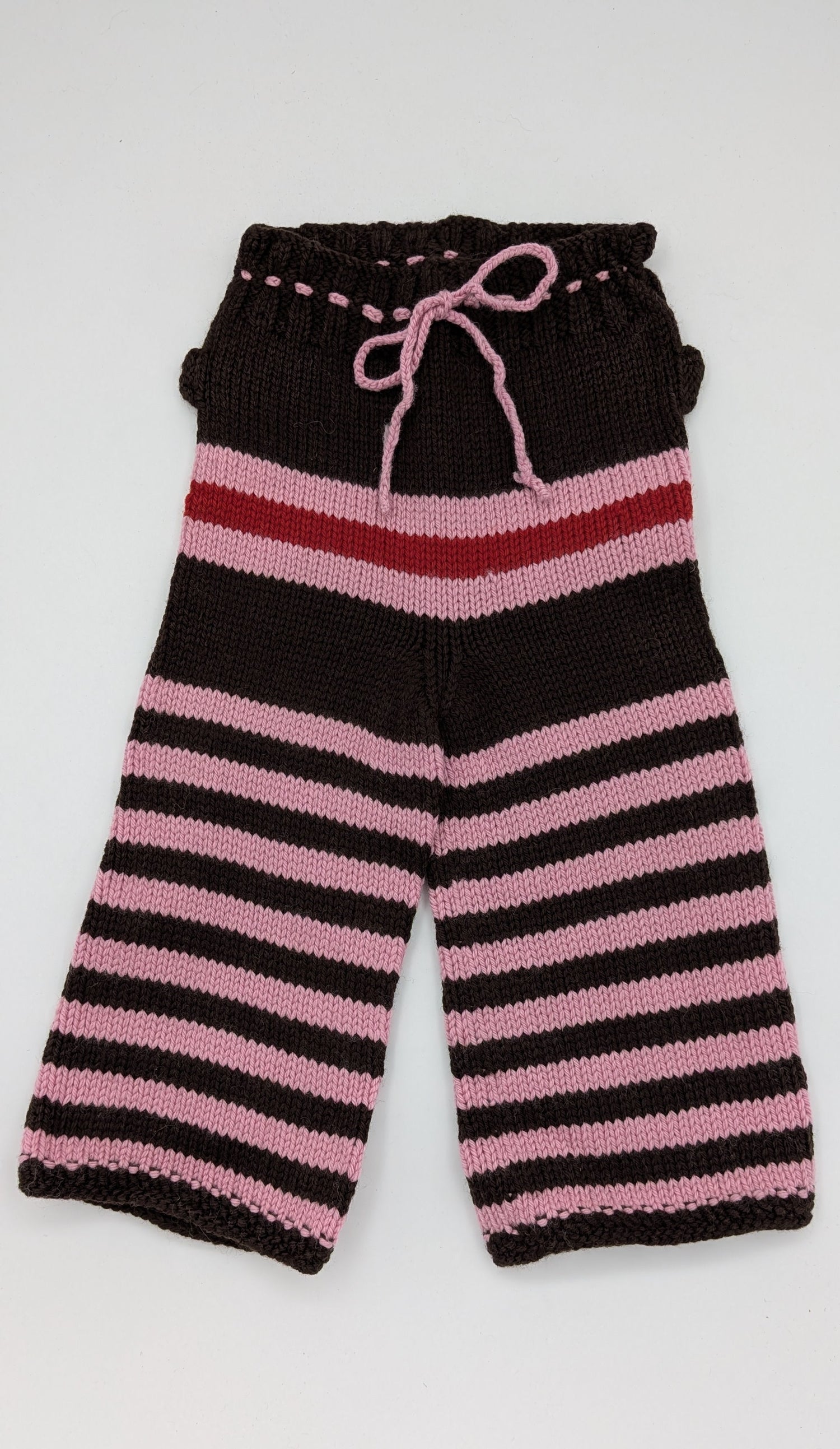 Super cute knit drawstring toddler pants