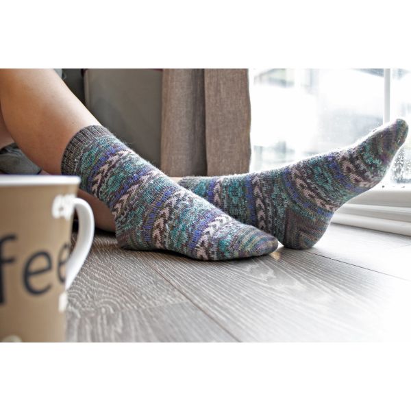 Frida Art Socks-Blue