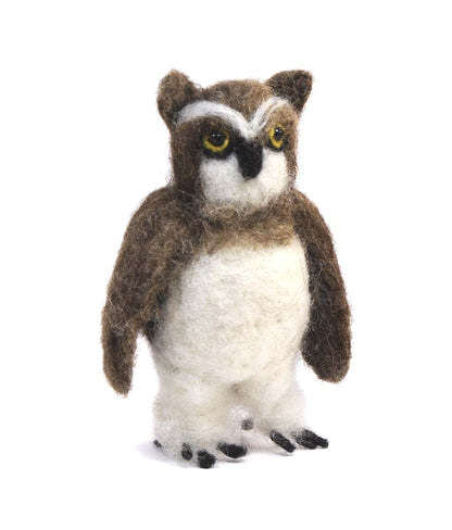 Long - eared Owl - Lanart Alpaca