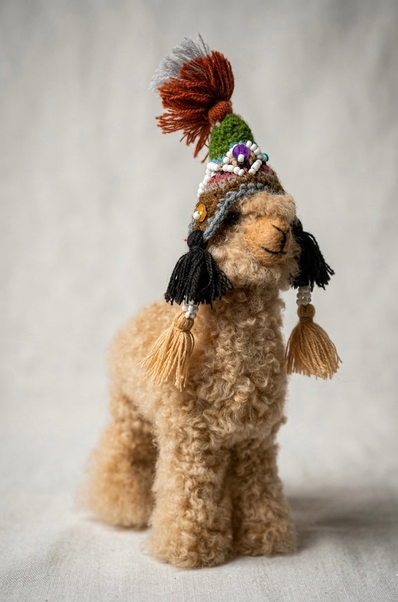 Plush Cria Alpaca 8"