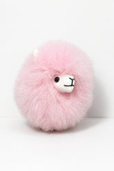 certified safe alpaca fur pompom