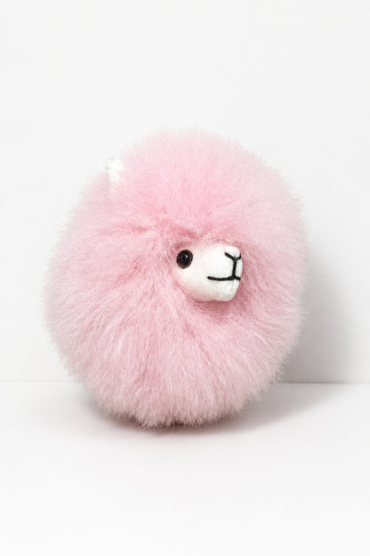 certified safe alpaca fur pompom
