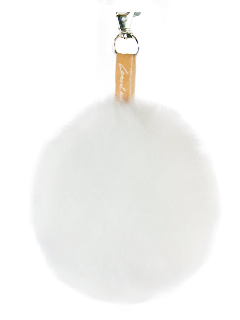 Plush Pompom Charm: Natural - Lanart Alpaca