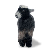 Handmade needle-felted alpaca Pygmy Goat by Lanart