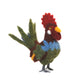 Handmade needle-felted alpaca rooster by Lanart Alpaca