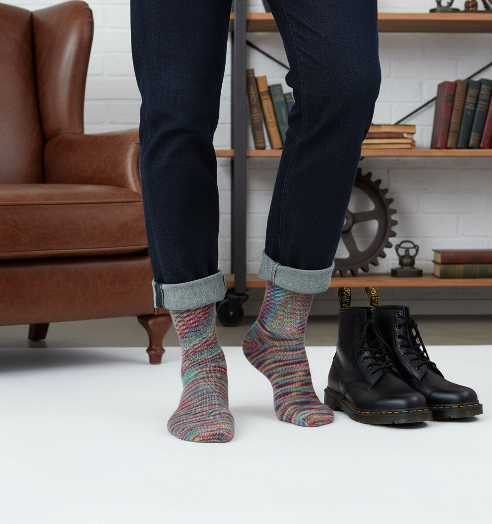 Royan Casual Alpaca Socks-Candy