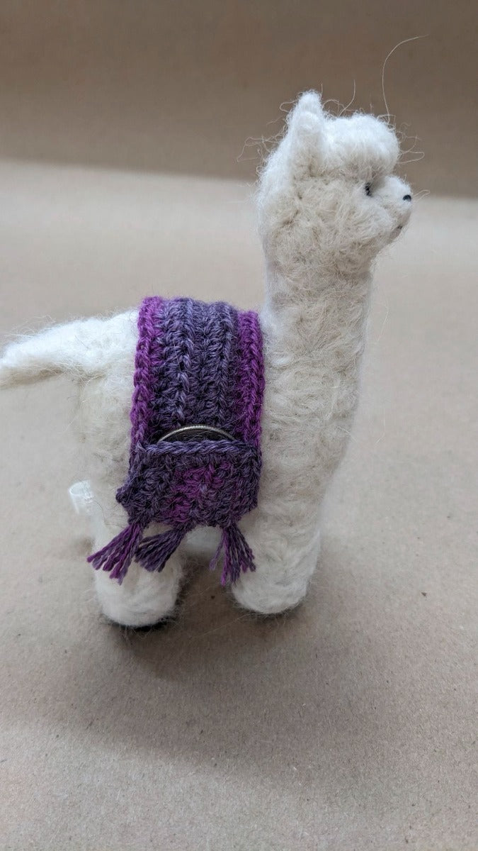 Hand Crocheted Llama fashion ~ Alpaca