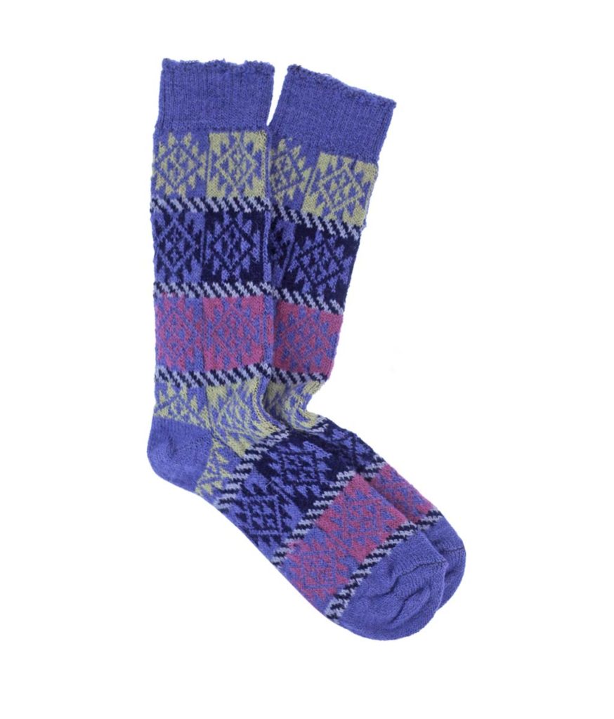 Santa Fe Art Socks-Lavender