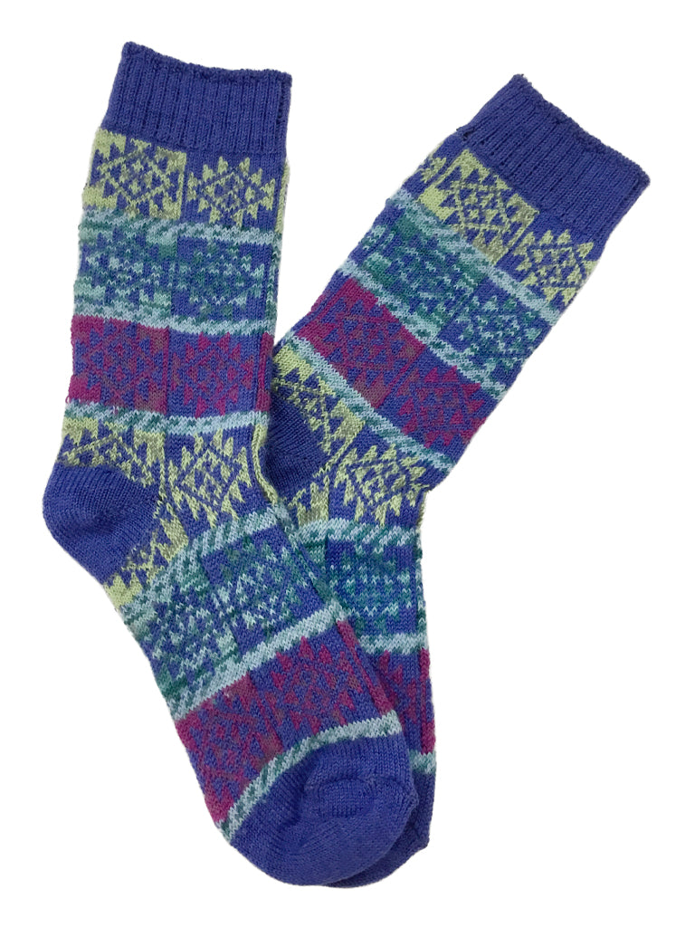 Santa Fe Art Socks-Lavender