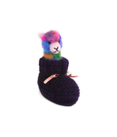Sweet Alpaca Fiber Sculpture - Lanart Alpaca
