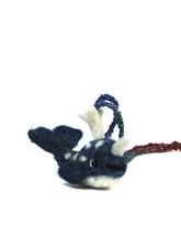 Whale: Felted Necklace - Lanart Alpaca