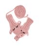 Piggy Kid's Hand Knit Alpaca Mittens